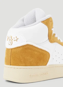 Sl/80 High Top Sneakers></noscript>Saint Laurent Hot