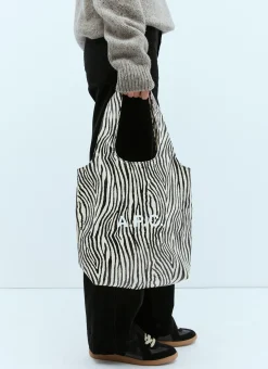 Small Zebra Tote Bag>A.P.C. Best