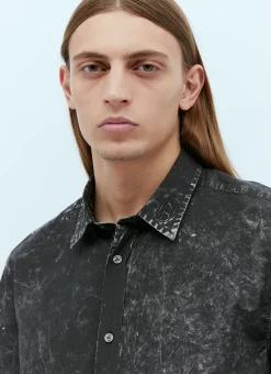 Men Diesel Shirts^S-Marl-A Layered Shirt