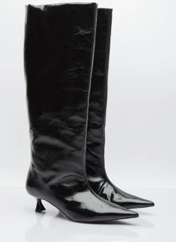Soft Slouchy High Shaft Boots></noscript>GANNI