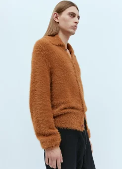 Men Dries Van Noten Knitwear^Soft-Fluffy Knit Cardigan