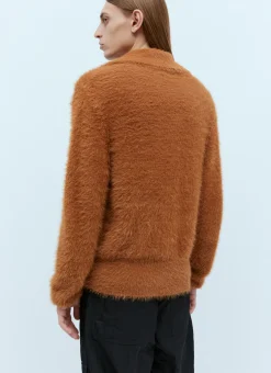 Men Dries Van Noten Knitwear^Soft-Fluffy Knit Cardigan
