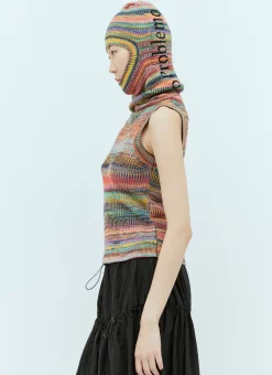 Men Aries Hats^Spacedye Knit Balaclavest