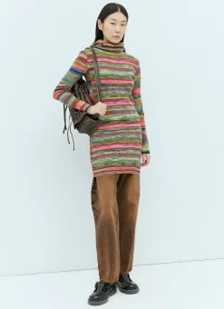 Spacedye Problemo Holey Knit Mini Dress></noscript>Aries New