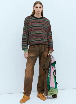 Men Aries Knitwear^Spacedye Problemo Knit Sweater