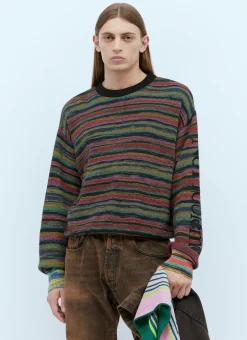 Men Aries Knitwear^Spacedye Problemo Knit Sweater