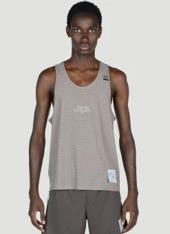 Men Satisfy Tops^Space-O Tank Top