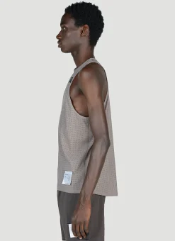 Men Satisfy Tops^Space-O Tank Top