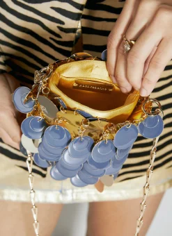 Sparkle Mini Shoulder Bag></noscript>Paco Rabanne