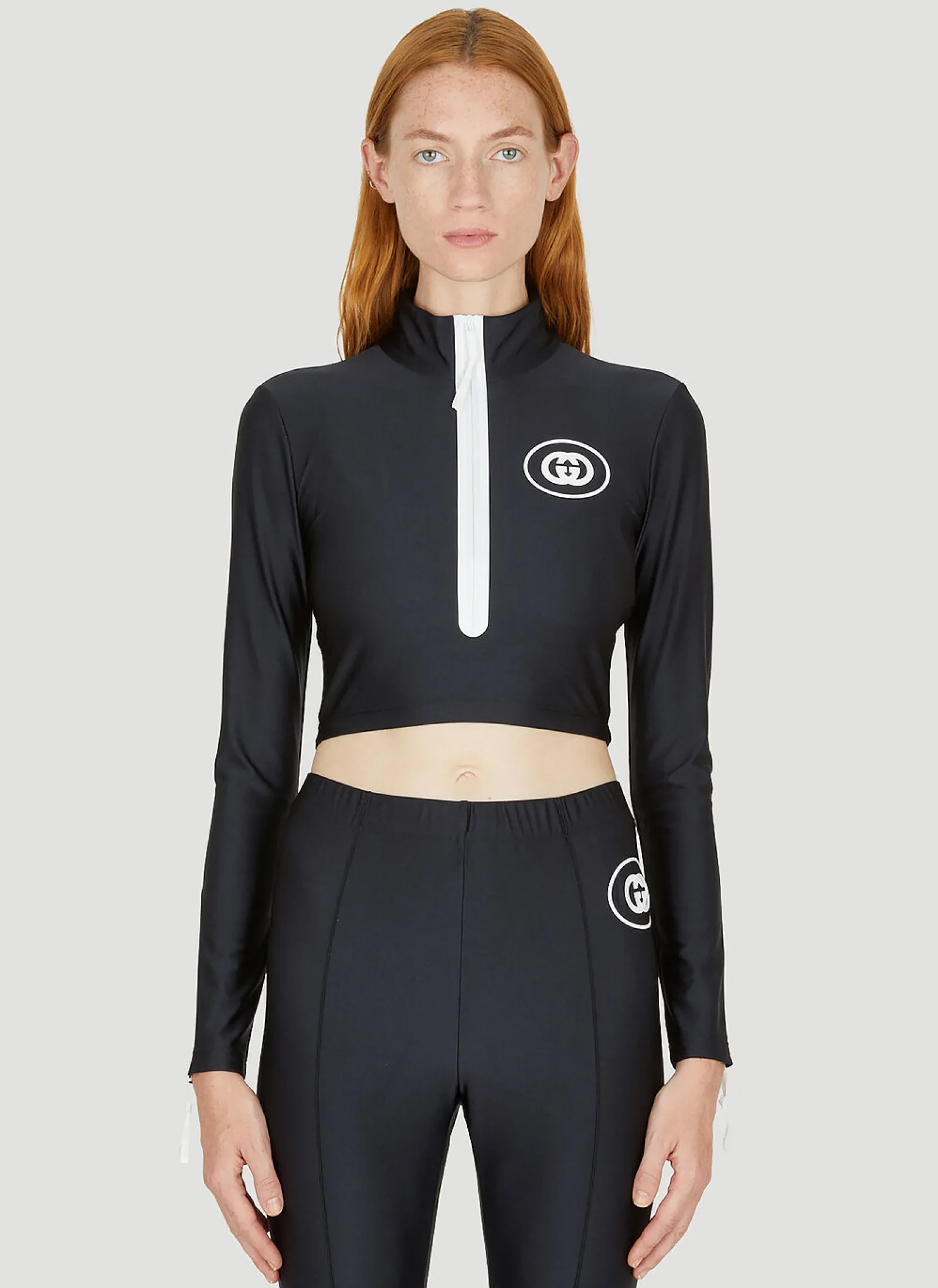 Sparkling Long Sleeve Track Top>Gucci New