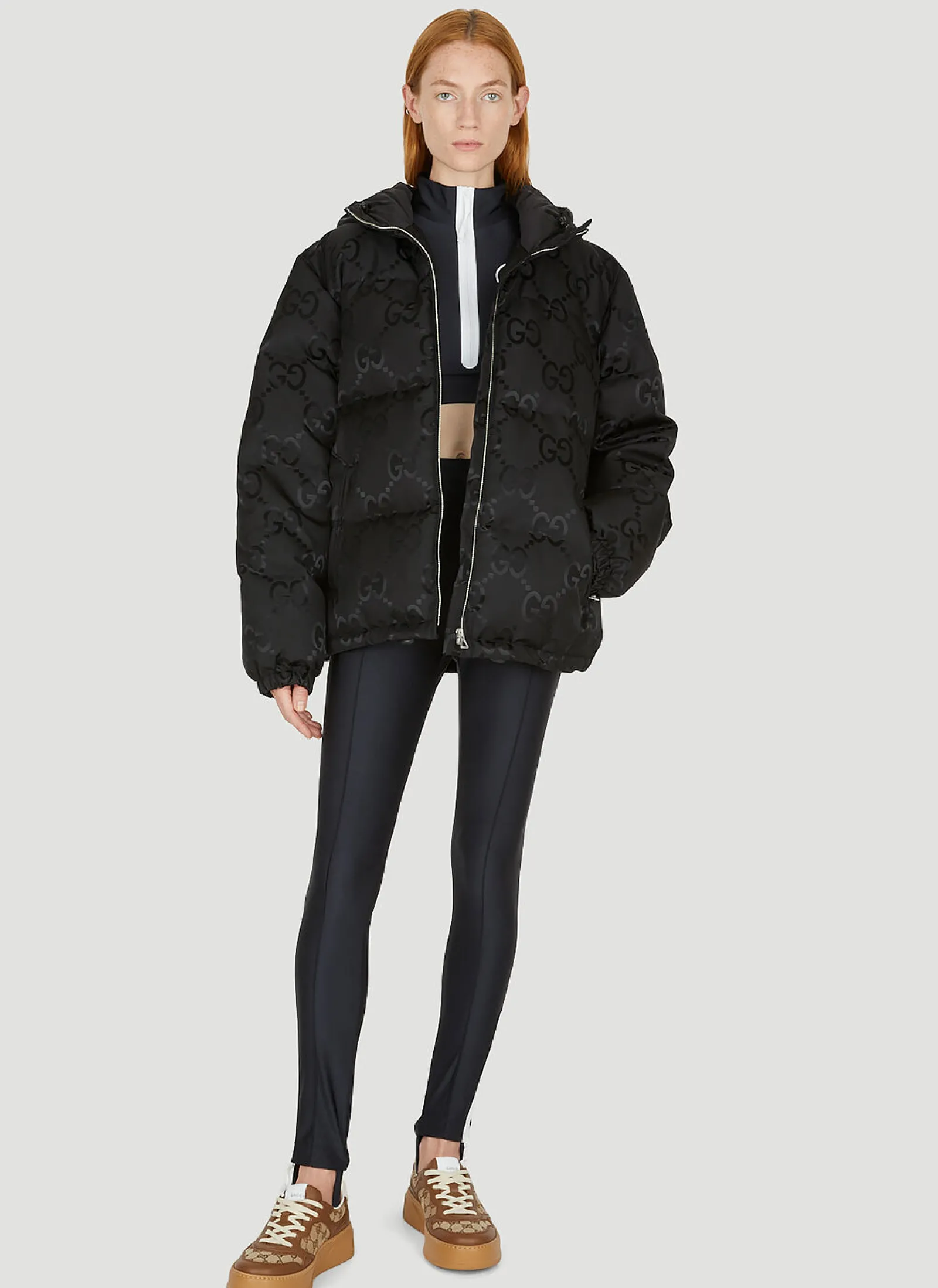 Sparkling Long Sleeve Track Top>Gucci New