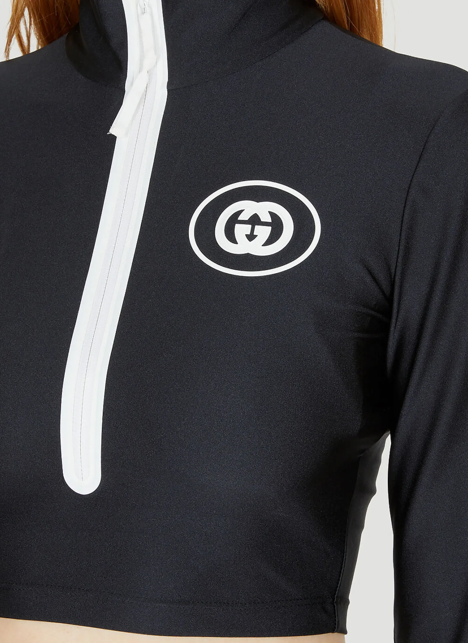 Sparkling Long Sleeve Track Top>Gucci New