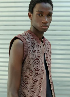 Men Charlie Constantinou Tops^Spiral Applique Vest