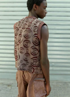 Men Charlie Constantinou Tops^Spiral Applique Vest