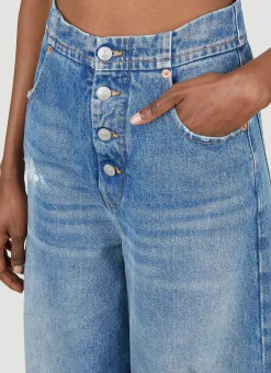 Spliced Jeans><noscript><img width=