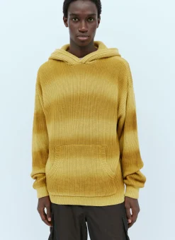 Men Stüssy Knitwear^Spray Dyed Hooded Knit Sweater