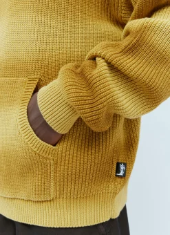 Men Stüssy Knitwear^Spray Dyed Hooded Knit Sweater