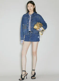 Spray Orb Marlene Denim Jacket>Vivienne Westwood Sale