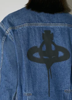 Spray Orb Marlene Denim Jacket></noscript>Vivienne Westwood Sale