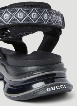 Men Gucci Sandals^Square G Run Sandals