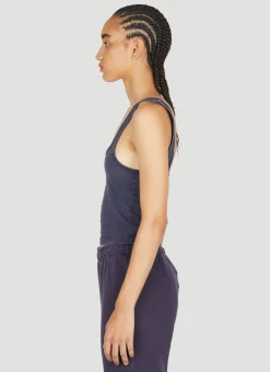 Square Neck Cropped Tank Top></noscript>Entire Studios New