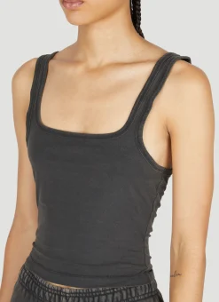 Square Neck Cropped Tank Top></noscript>Entire Studios New