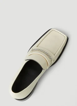 Men Martine Rose Loafers^Square Toe Chain Loafers