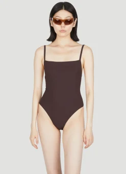 Square-Neck One Piece Swimsuit>Lido Outlet