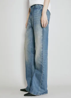 Stained Flared Jeans>Guess USA New