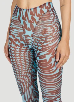 Star Print Leggings></noscript>Mugler Best