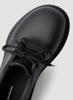Men Balenciaga Lace Ups^Steroid Derby Shoes