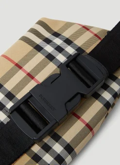 Men Burberry Belt Bags^Stevie Check Belt Bag