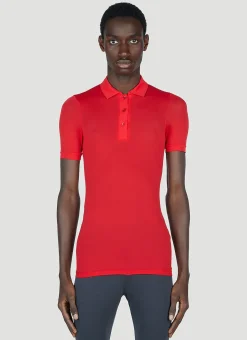 Men Raf Simons Polo Shirts^Stocking Polo Top