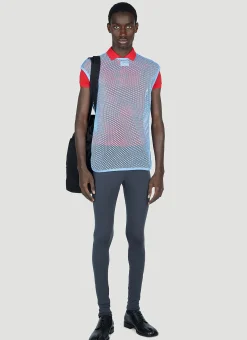 Men Raf Simons Polo Shirts^Stocking Polo Top