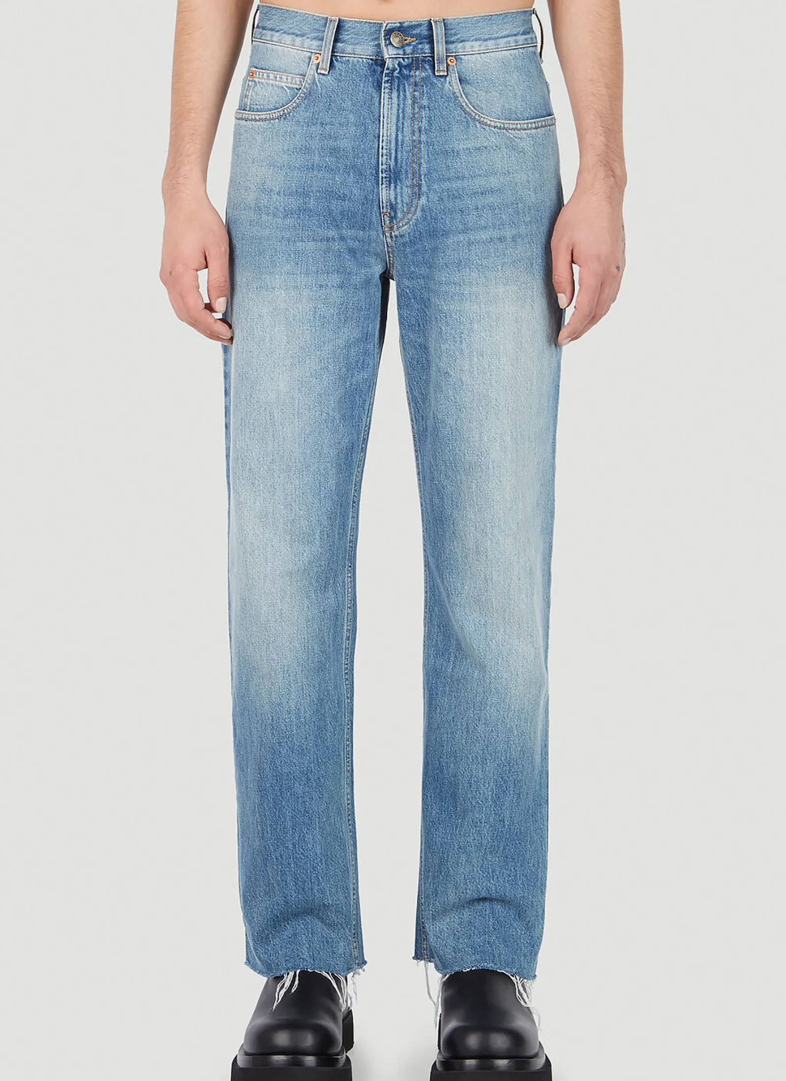 Men Gucci Jeans^Stonewash Jeans