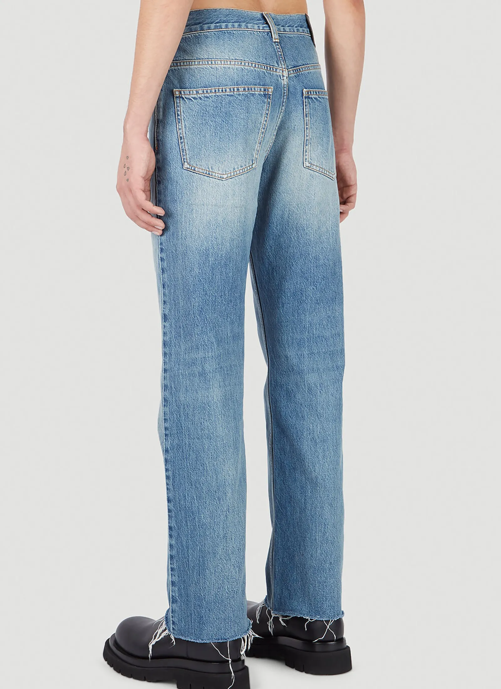 Men Gucci Jeans^Stonewash Jeans