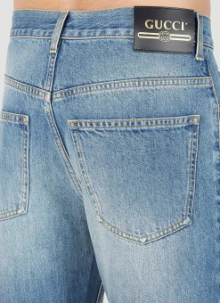 Men Gucci Jeans^Stonewash Jeans