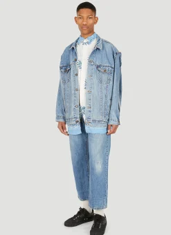 Men Bonum Jeans^Stonewash Wide Leg Jeans