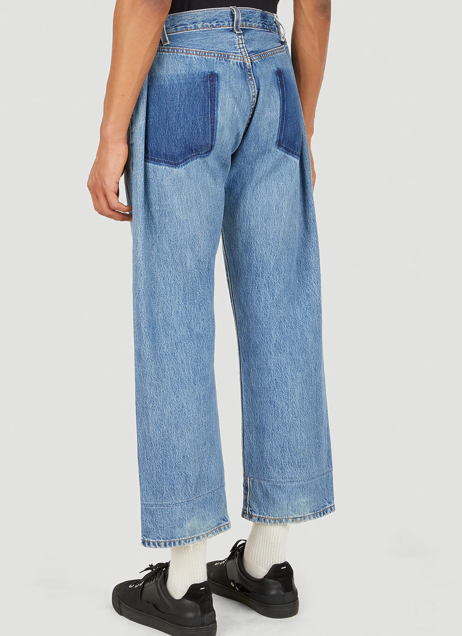 Men Bonum Jeans^Stonewash Wide Leg Jeans