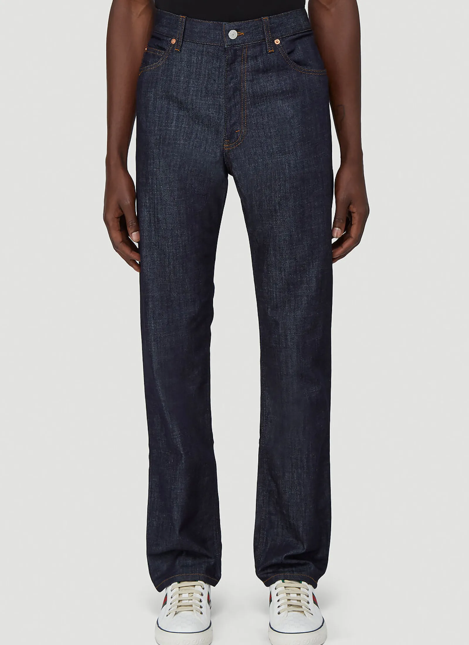 Men Gucci Jeans^Straight-Leg Jeans