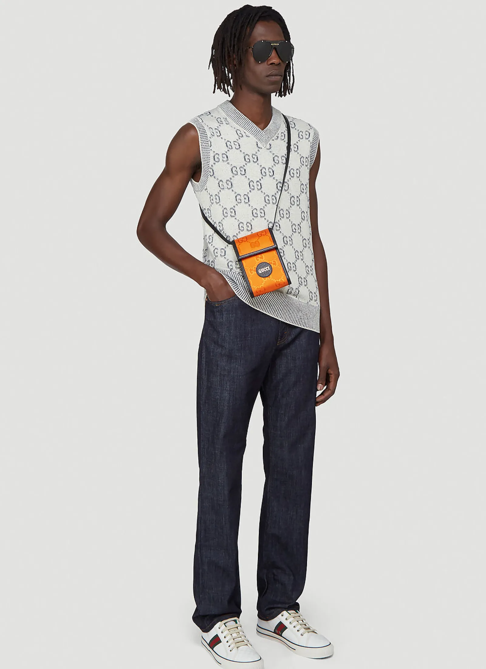 Men Gucci Jeans^Straight-Leg Jeans