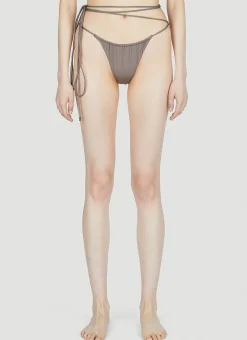 Strappy Bikini Briefs>Saint Laurent Outlet