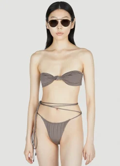 Strappy Bikini Briefs>Saint Laurent Outlet