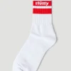 Men Stüssy Socks^Stripe Crew Socks