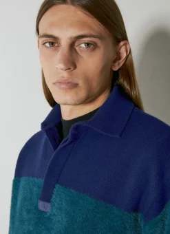 Stripe Knit Polo Sweater></noscript>Eytys Best