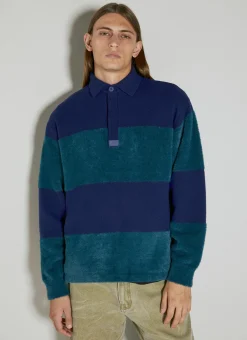 Men Eytys Knitwear^Stripe Knit Polo Sweater