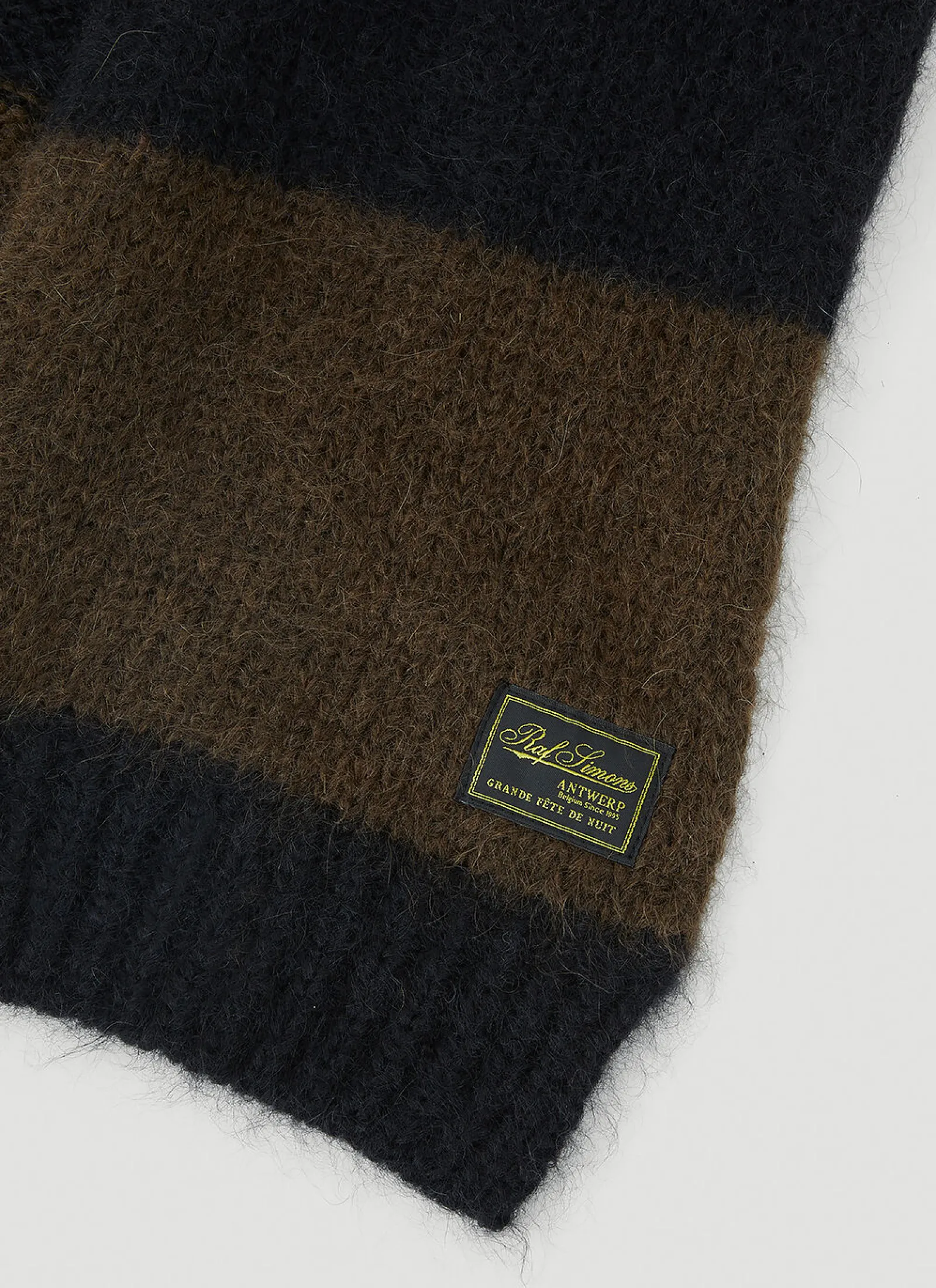 Men Raf Simons Scarves^Stripe Scarf