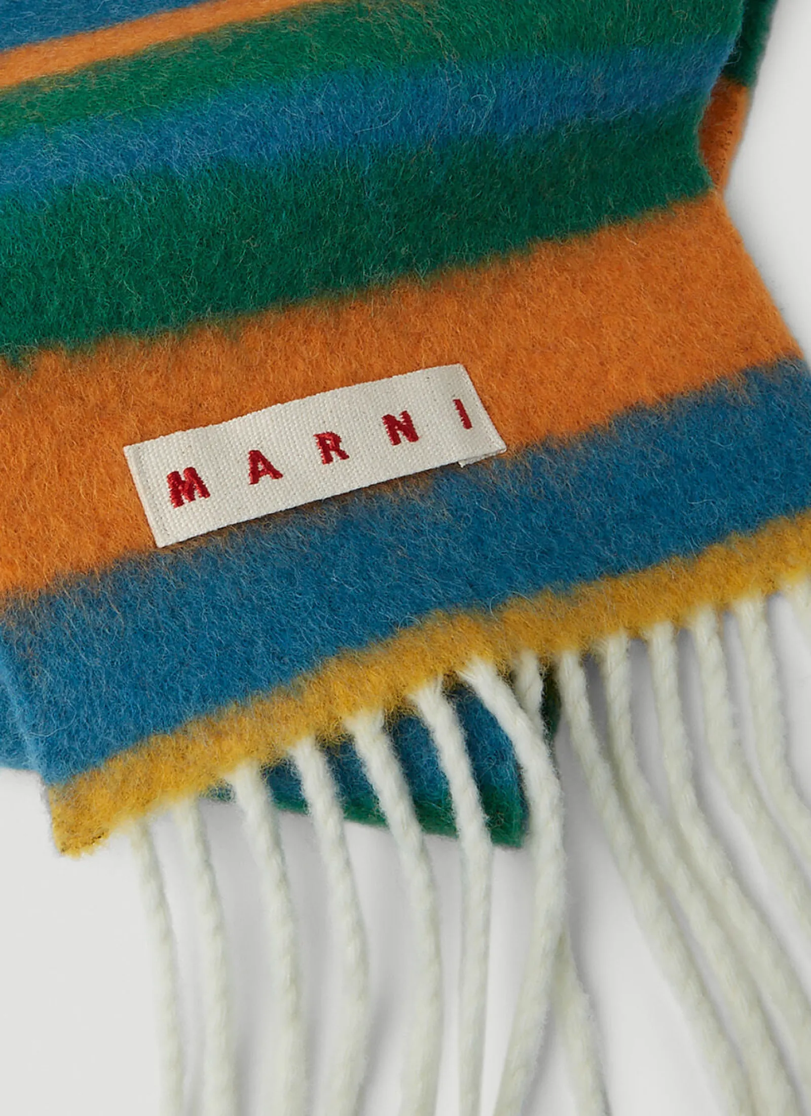 Men Marni Scarves^Stripe Scarf