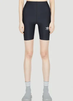 Striped Cycling Shorts>Balenciaga x adidas Outlet