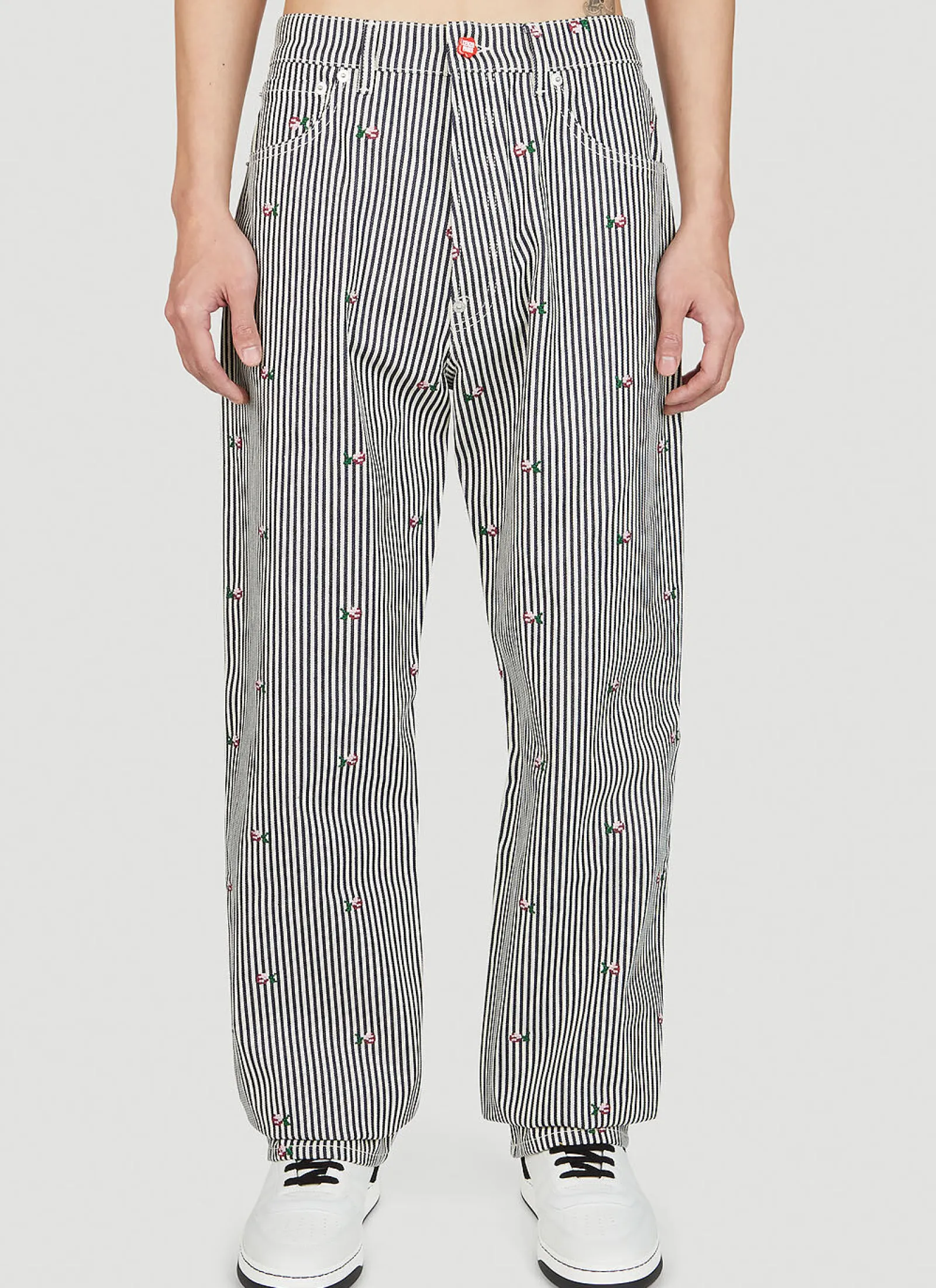 Men Kenzo Jeans^Striped Jeans